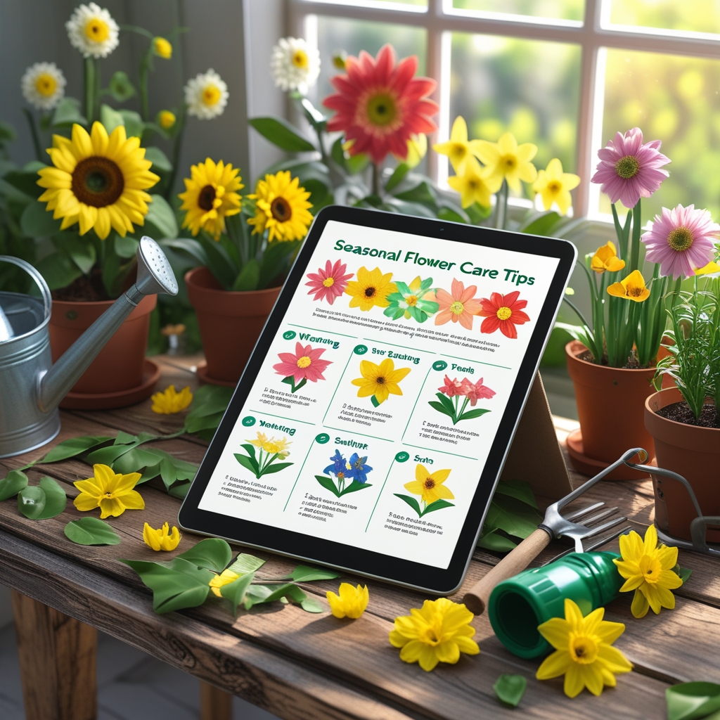 Seasonal Flower Care Handbook