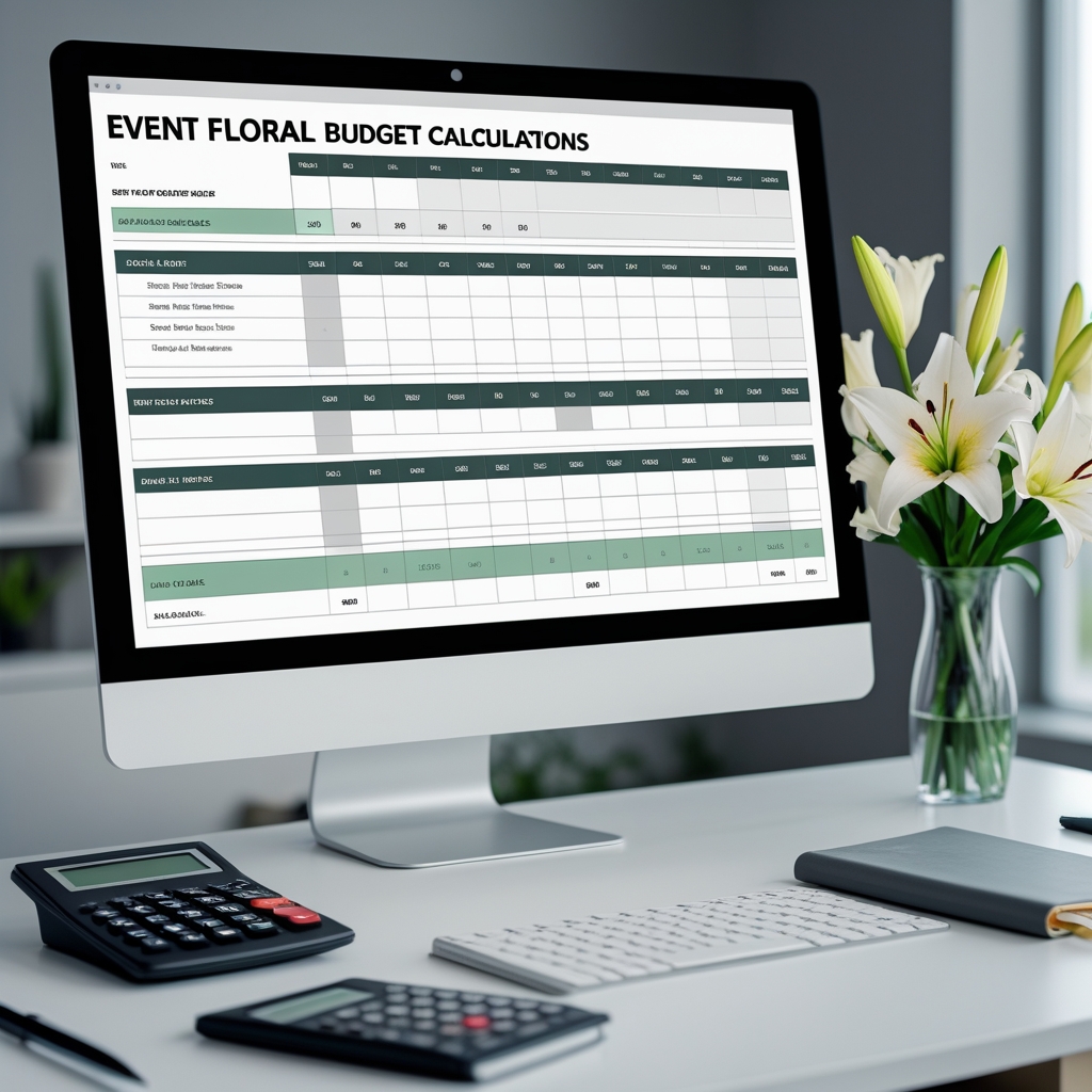 Event Floral Budget Sheet - Image 3