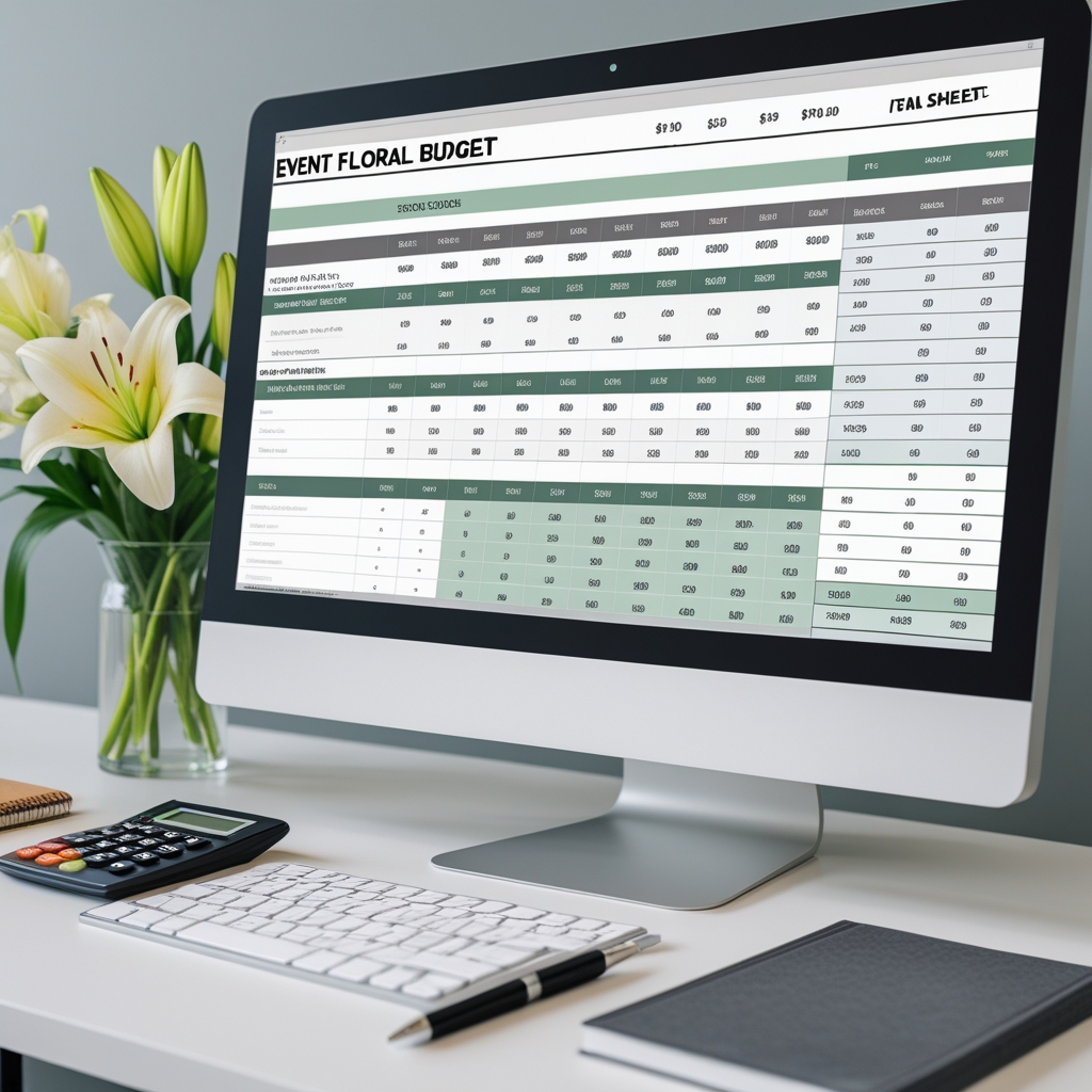 Event Floral Budget Sheet - Image 2