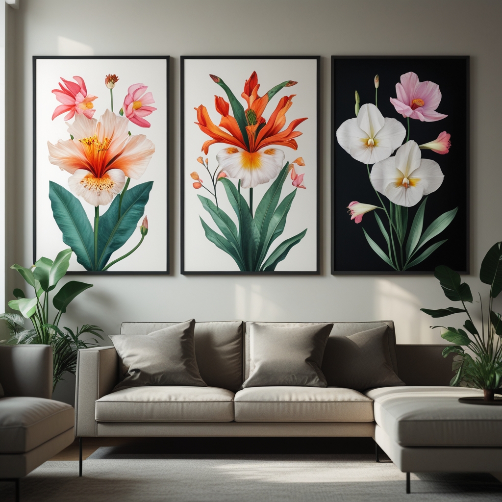 Botanical Art Print Collection
